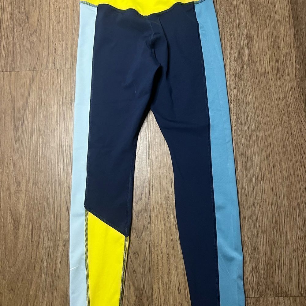 Nike fit performance l Mid-Rise Color-Block Leggings s - Picture 3 of 4